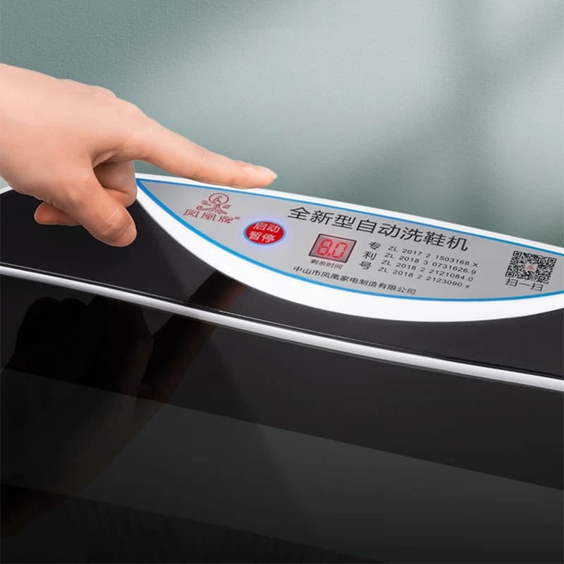 Spazzola Elettrica Automatica per Scarpe, Mini Dispositivo Intelligente per la Pulizia delle Calzature, Elettrodomestico 180W