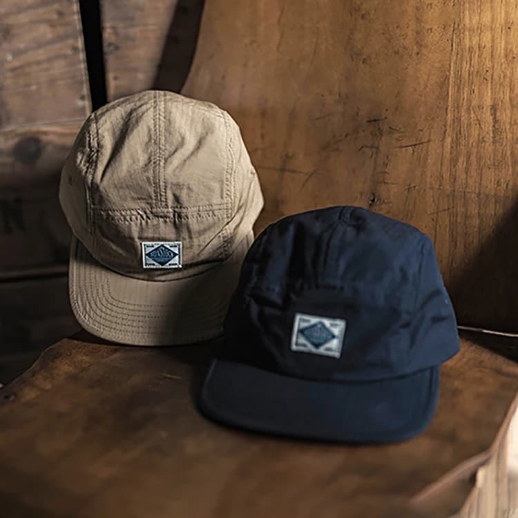 New Summer Non Stock Tcu Anti Scratch Cloth Five Piece Cap Street Style Flat Felt Casual Baseball Cap Unisex Wide Brim Hat