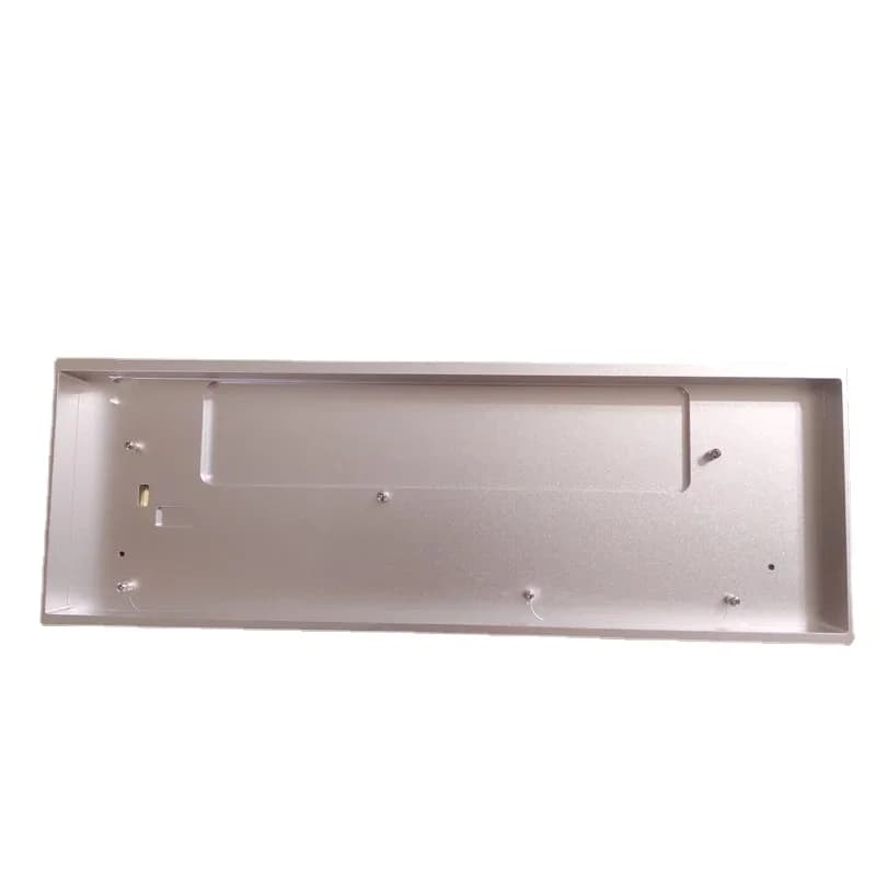 [Disponibile] Custodia per tastiera KBDFANS TOFU65 con telaio in metallo, peso in ottone, custodia in alluminio CNC, colore rosso per tastiera meccanica a 68 tasti