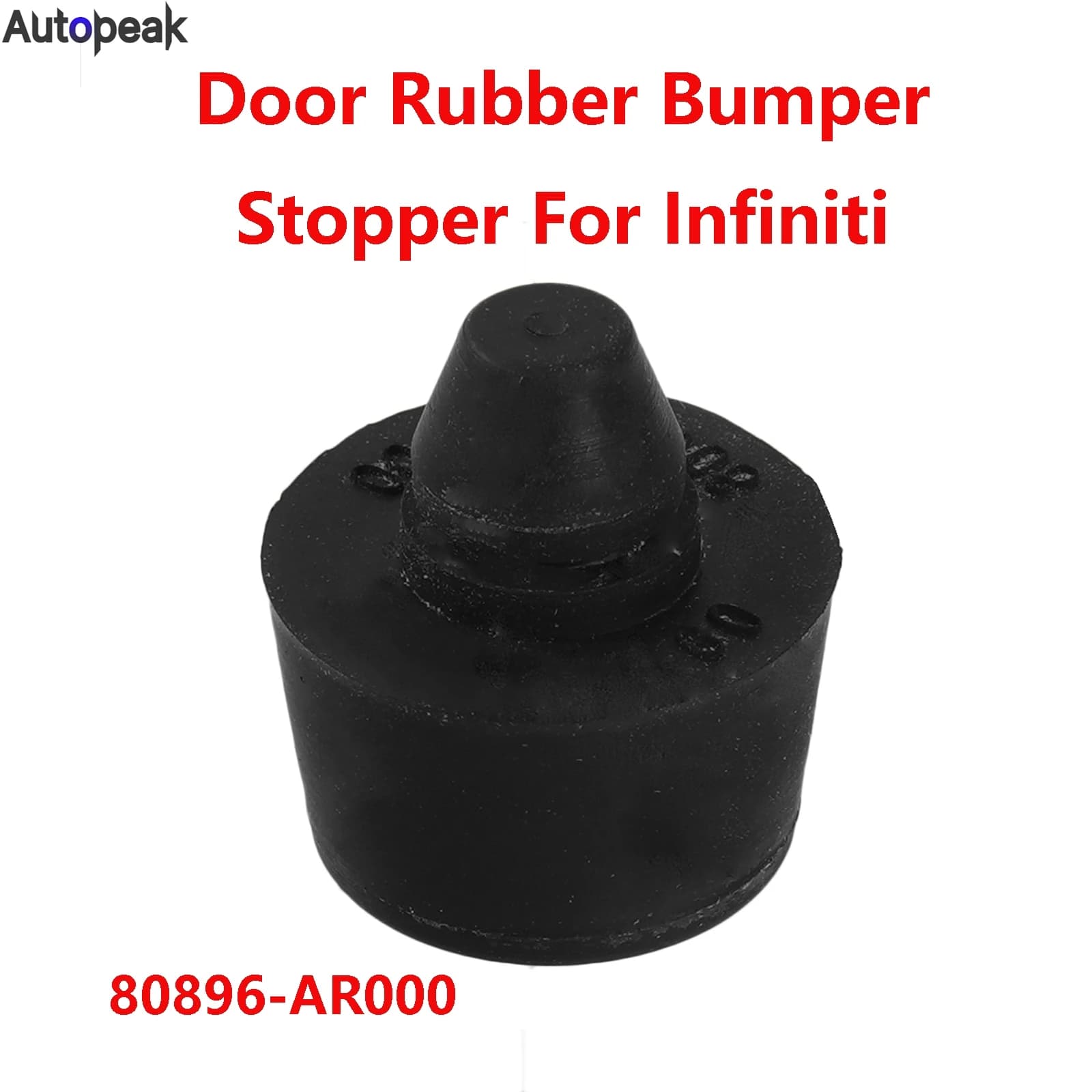 Per Infiniti Q50 Q60 QX56 QX80 Q45 paraurti in gomma fermaporta Buffer ammortizzatori per porte Auto tappo accessori Auto 80896-AR000