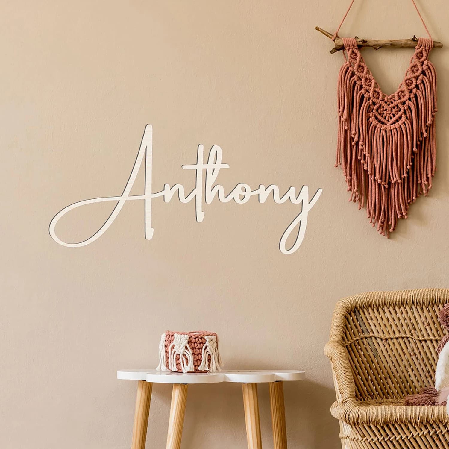 1pc Customized wooden decorations Customized name, wooden souvenir Perfect Gift For Home Decor