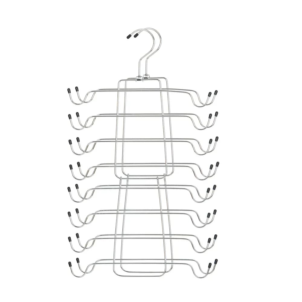 Space Saving Heavy Duty Metal Folding Hanger for Drying Tank Tops and Bras Adult Laundry Clothes Drying Rack