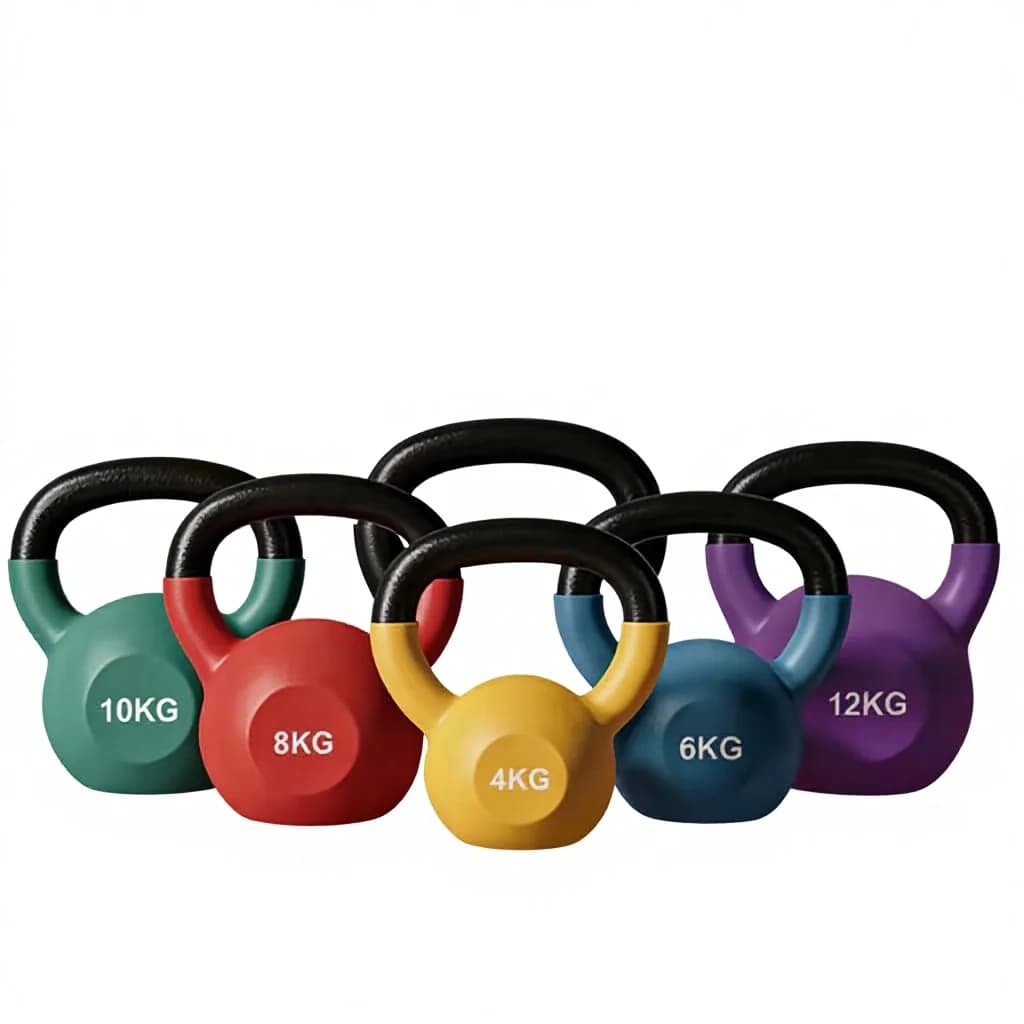 2026 Adjustable Intensity Training 20kg Cast Iron Gym Weight Durable Home Fitness Kettlebell With Plastic Dipping Kettlebellpro