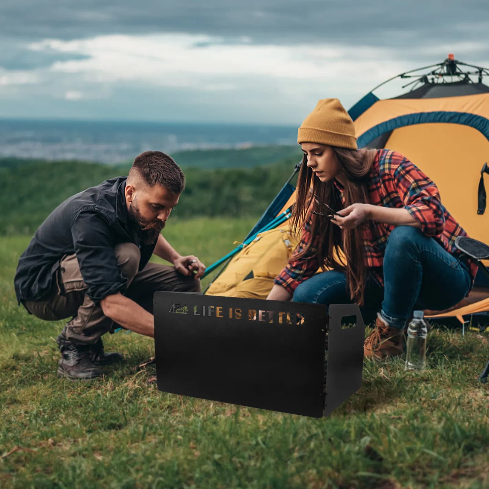 Lightweight Camping Stove Wind Screen Folding Windshield Outdoor Stove Windproof Board for Bbq Cooking Supplies