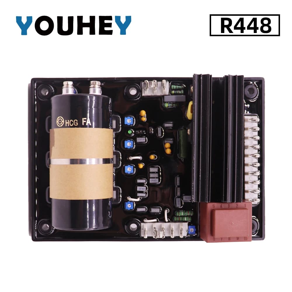 R448 AVR R449 Generatore di corrente Regolatore automatico di tensione Stabilizzatore Modulo di controllo CA Leroy Somer Desel Genset Pezzi di ricambio