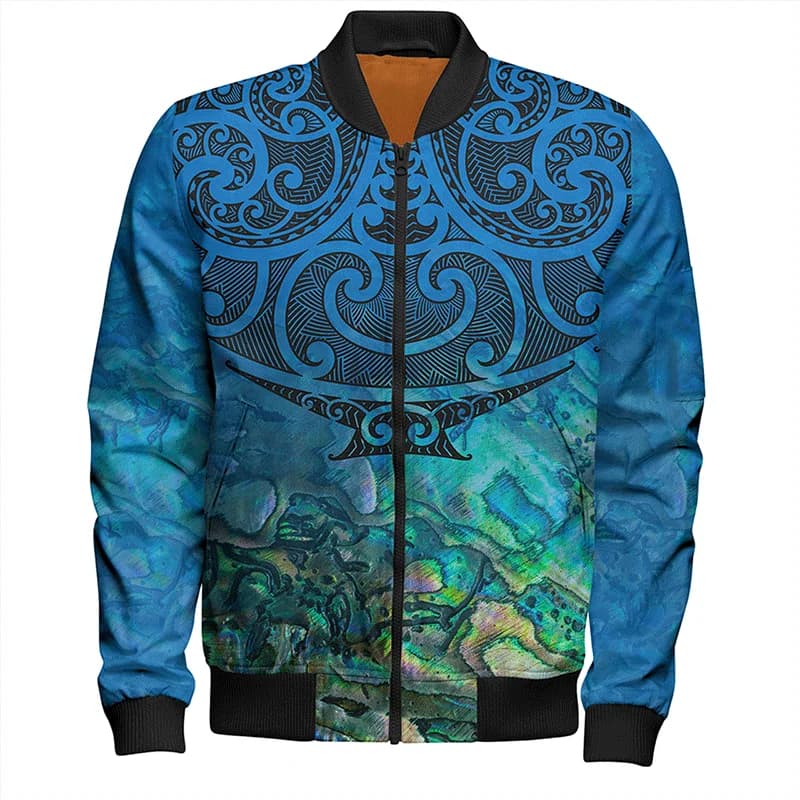 Autumn Vintage 3D New Zealand National Flag Maori Tattoo Printing Jacket NZ Ethnic Emblem Graphic Jackets Fashion Mens Clothing