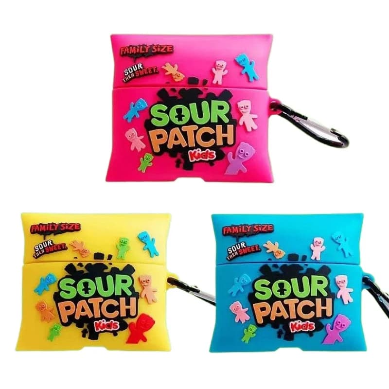 Sour Patch Candy Headphones Cover for Airpods Pro 2 3 2 1 Soft Silicone Protective for Airpods Pro Airpods 3 Case Funda Sleeve