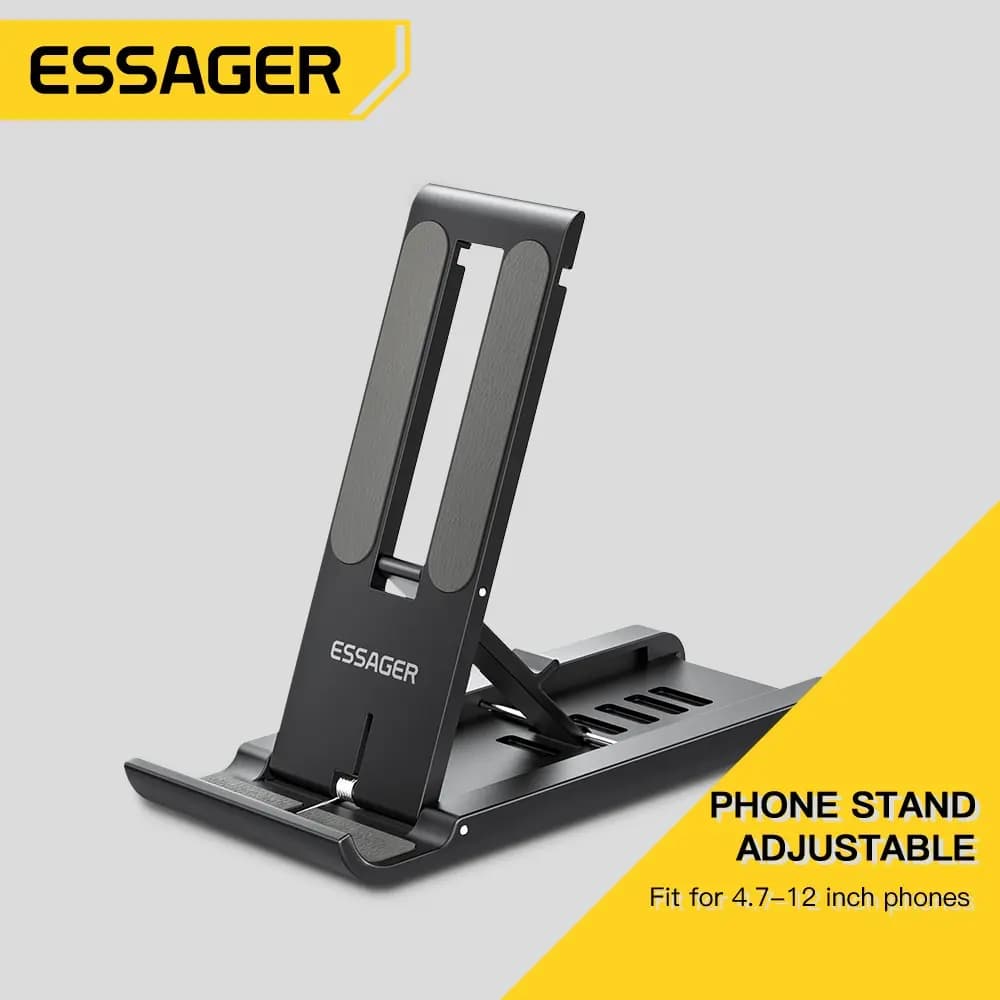 Essager Portable Table Stand Foldable Mini Mobile Phone Holder for iPhone 13 Pro Max iPad Xiaomi Table Bracket Portable Support