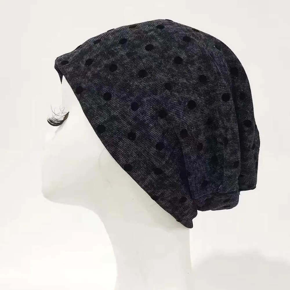 Vintage Paisley Beanie Versatile Style Retro Print Breathable Slouchy Hat Lightweight Texture Soft Touching Face Framing Bonnet