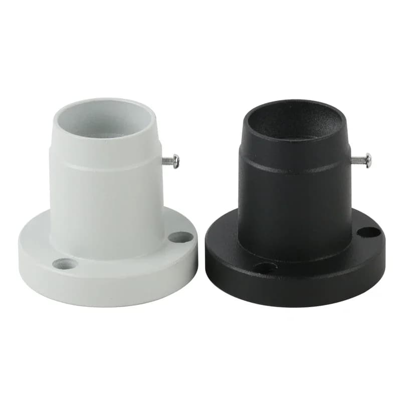 Base fissa per supporto per microscopio in metallo per pilastro per barra con staffa di supporto per diametro 32 mm