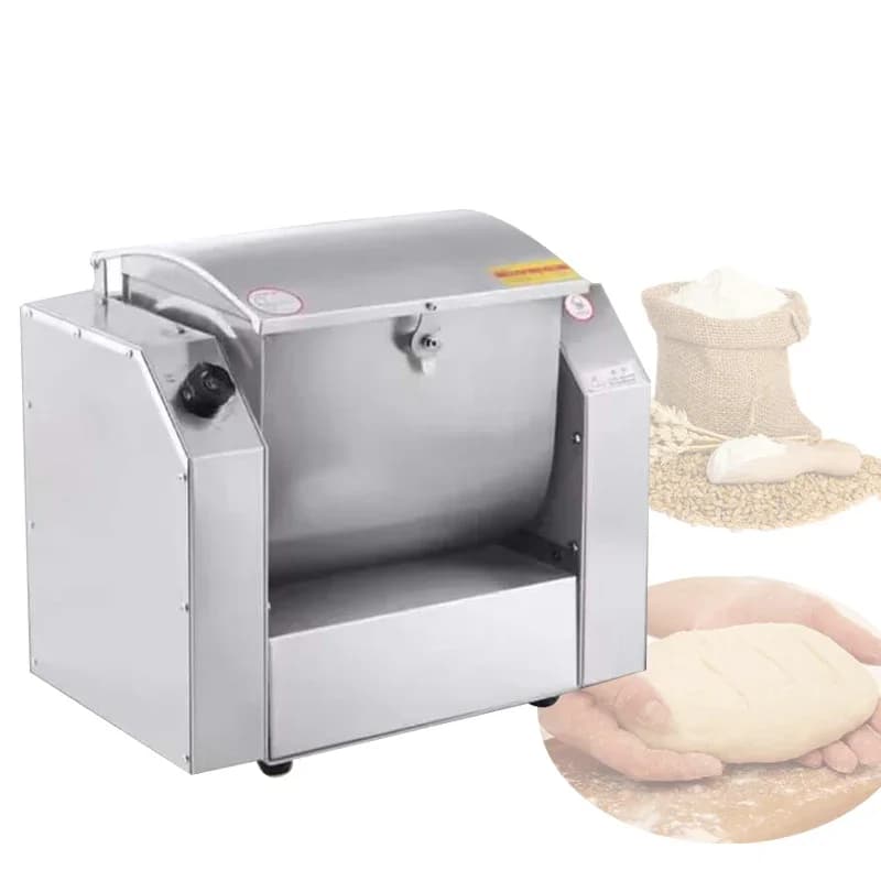 Impastatrice Automatica Professionale per Casa e Commercio, Mescolatrice per Farina, Macchina per Impastare la Pasta