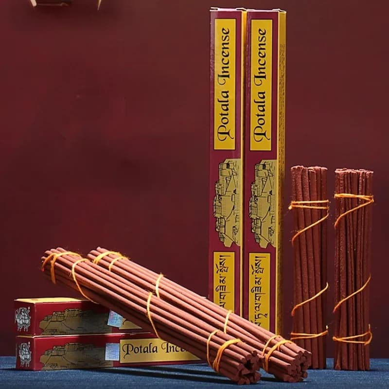 Tibet Thread incenso naturale fatto a mano incenso per dormire Indoor Office odore Burning Home Decoration purificare l'odore d'aria ricco