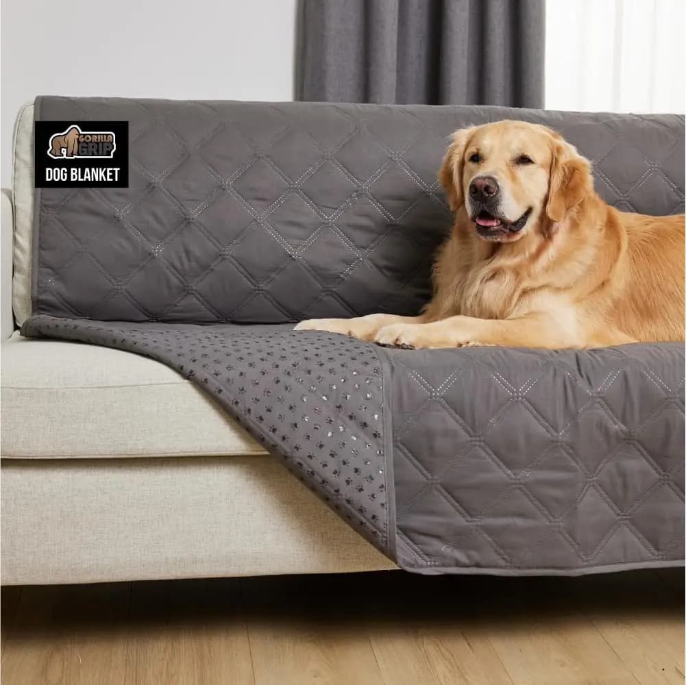 Waterproof cover for dogs with non-slip back, 102x82, washable cover for seats auto sofa bed