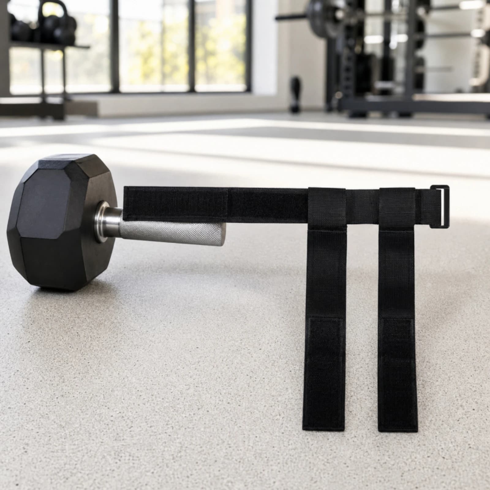 Dumbbell Ankle Strap Long-Lasting Dumbbell Foot Attachment Ankle Strap with Buckle Heavy-Duty Weight Training Attachment