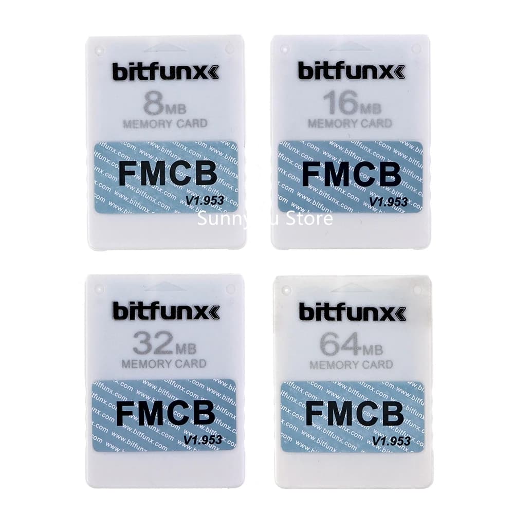 8MB 16MB 32MB 64MB v1.953 Free McBoot FMCB OPL MC Boot Program Card for Playstation2 PS2 Memory card