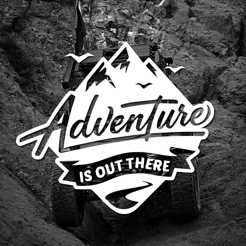 “Adventure is out there”Stickers,for outdoor lover,high quality sticker for cars trucks motorcycles &laptops!