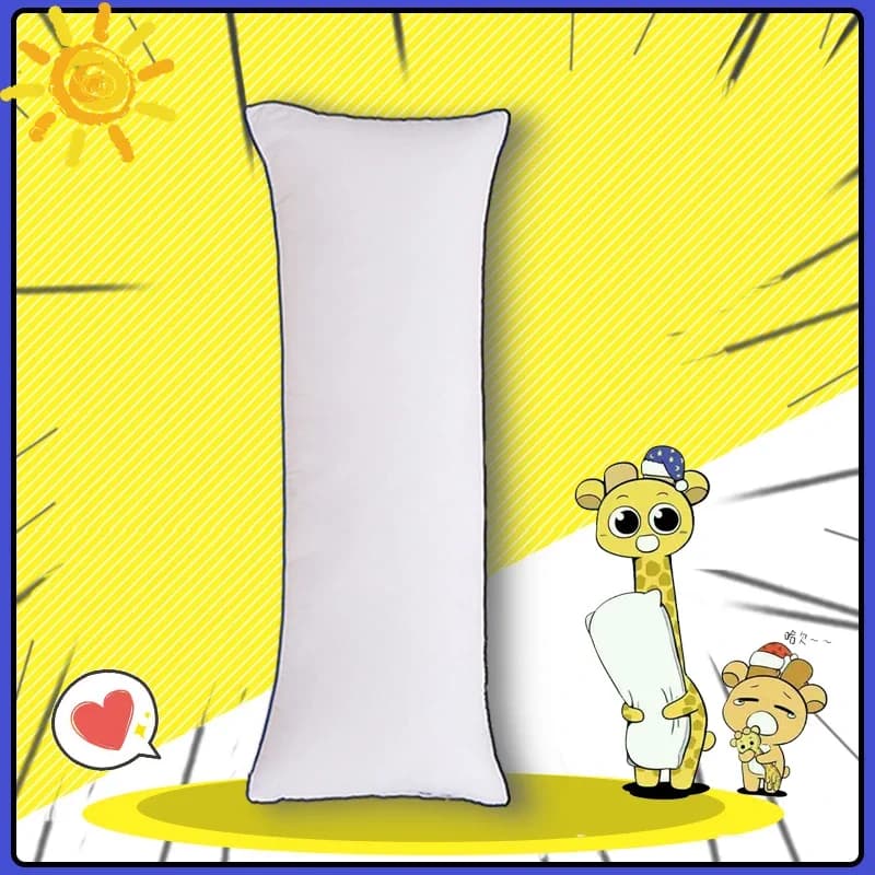 120/150/180cm cuscino lungo bianco cuscino per il corpo Anime morbido piumino cuscino avvolgente cuscino interno cuscino per la schiena accessori per la biancheria da letto