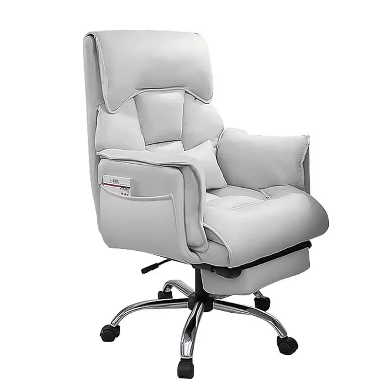 Sedia girevole ergonomica in stile moderno per l'home office e la camera da letto Caratteristica di ascensore per sport elettronici Sedia da gioco sedentaria per studio e sala computer