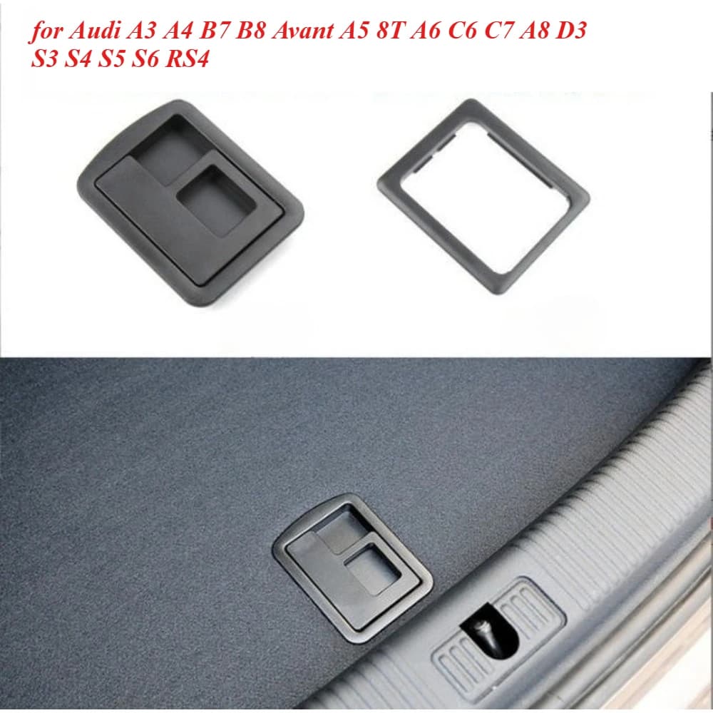 Baule posteriore Liner Copertura Cargo Maniglia Lunetta per Audi A3 A4 B7 B8 Avant A5 8T A6 C6 C7 A8 D3 S3 S4 S5 S6 RS4 8E5863627 Nuovo