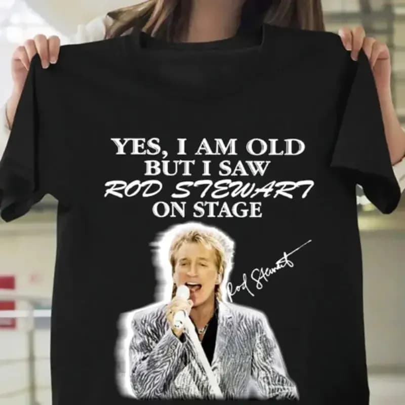 Rod Stewart Cotton All Sizes T Shirt