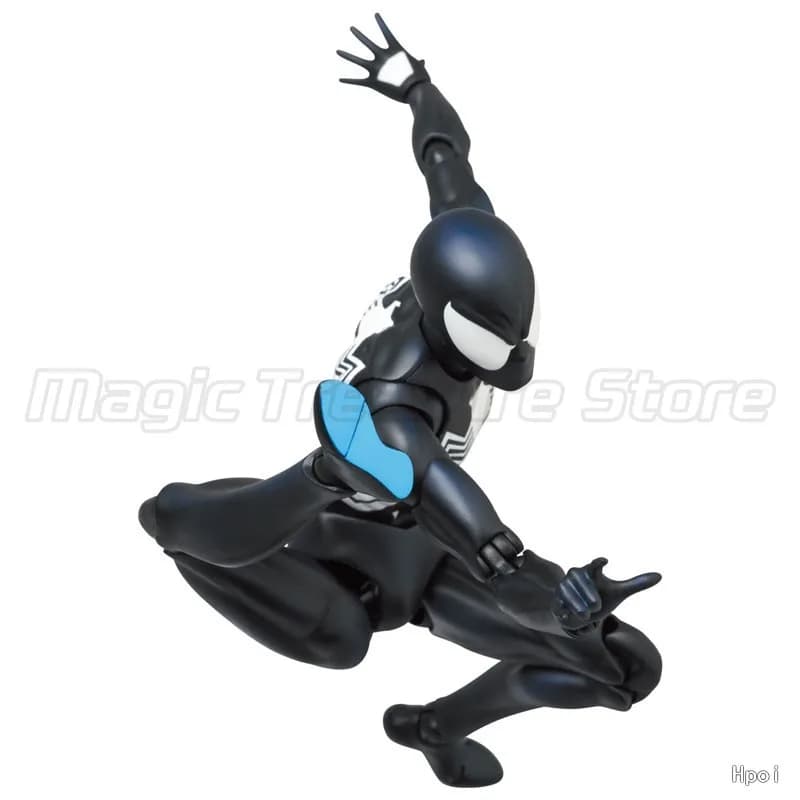 【MT】Modellino originale Medicom Toy MAFEX No.168 MARVEL SPIDER-MAN BLACK COSTUME COMIC Ver Action Figure
