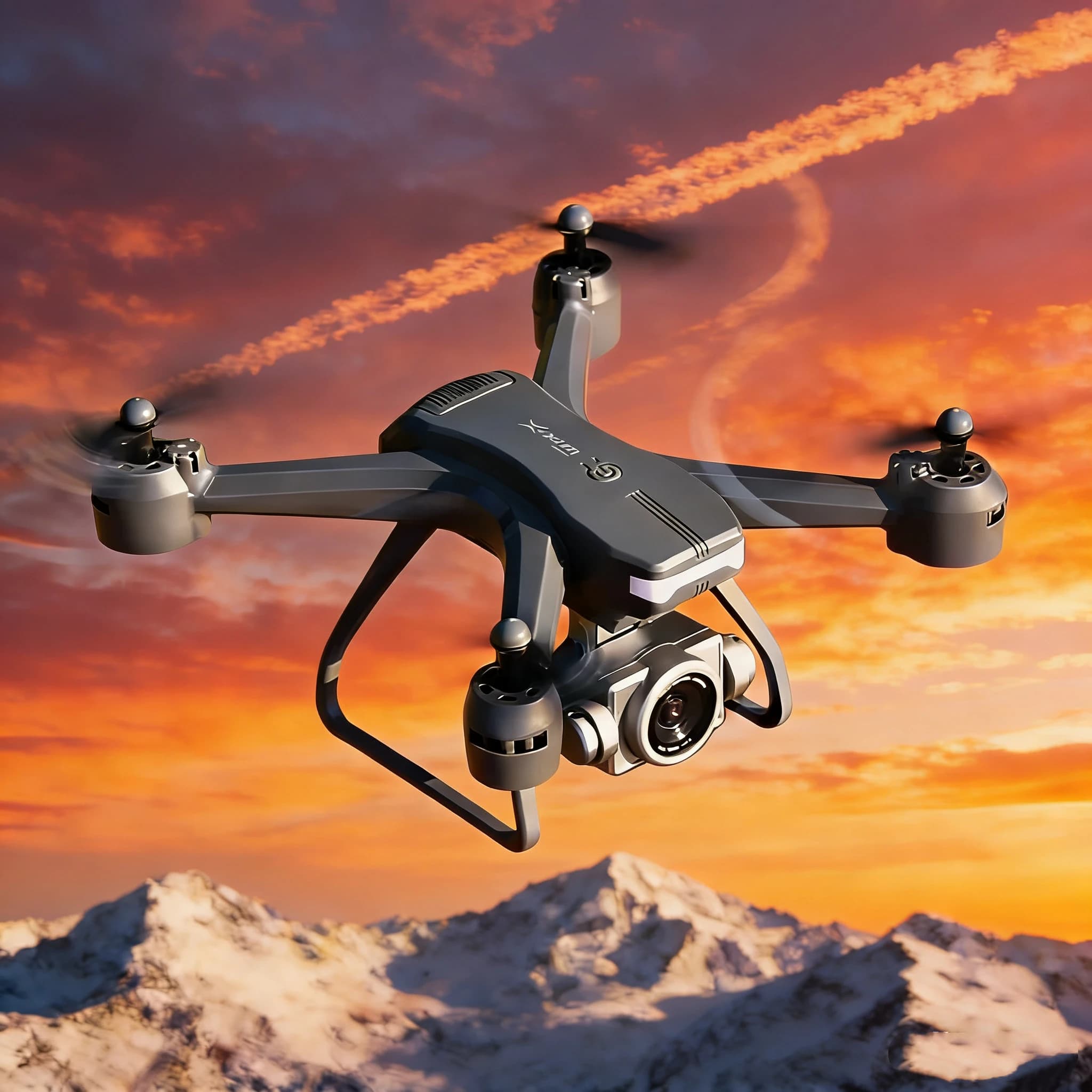 Drone 2026 con Doppia Fotocamera 6K HD, WiFi FPV, Quadricottero RC Portatile con 2 Batterie