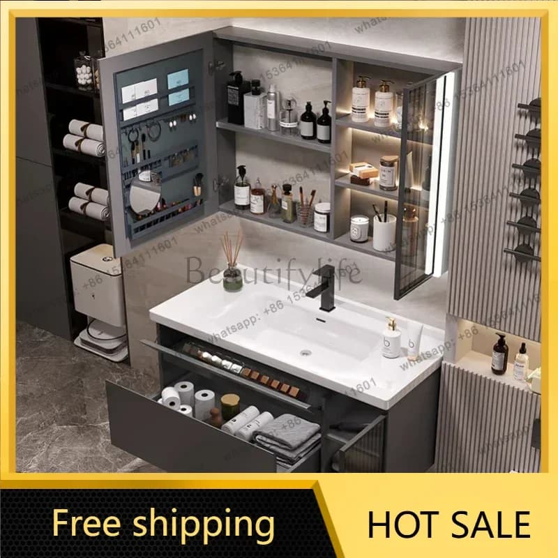 FG Modern Organizer Bathroom Cabinet Toilet Modern Vanity Jewelry Funky Replica Space Saving Organizer Vestidores Lounge Furnitu