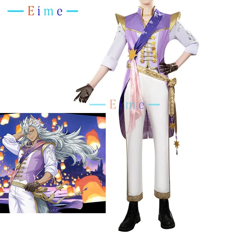 Costume Cosplay di Jack dal Gioco Twistedd Wonderland, Set Completo per Feste in Maschera, Uniforme per Halloween e Carnevale, Abbigliamento Anime Personalizzato