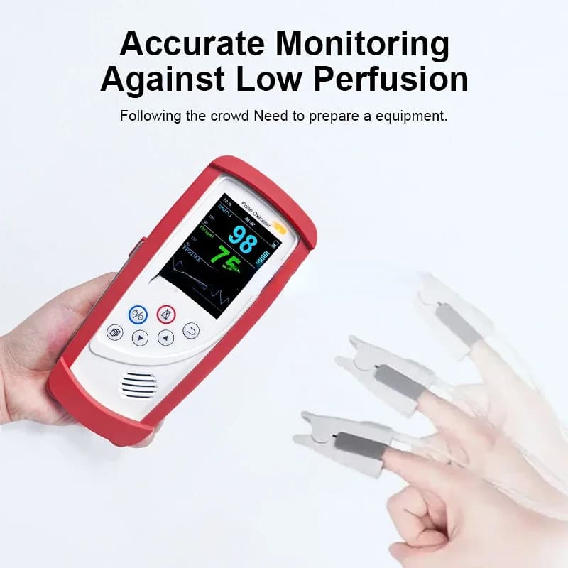 VET Veterinary Pulse with SpO2 Probe for Animal Language and Earrings
