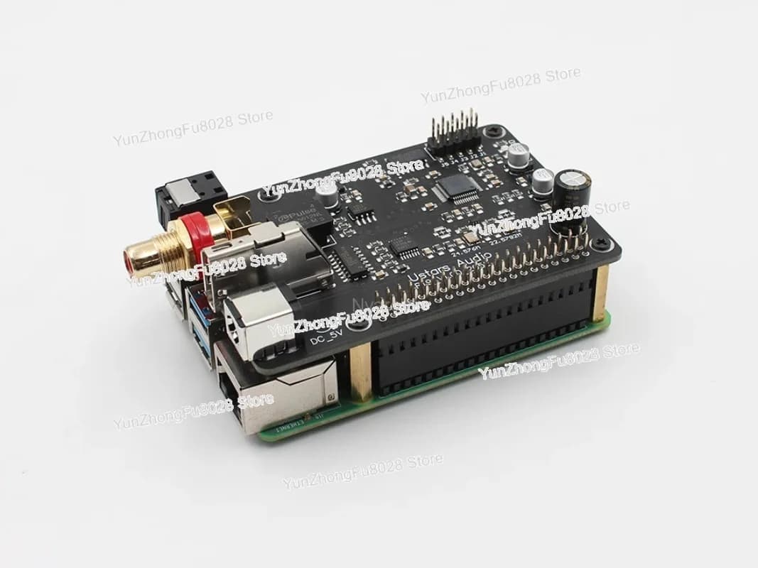 Scheda Digitale R19 Raspberry Pi per Pi4 3B 4B HIFI con Ingresso Coassiale in Fibra IIS 384K DSD512