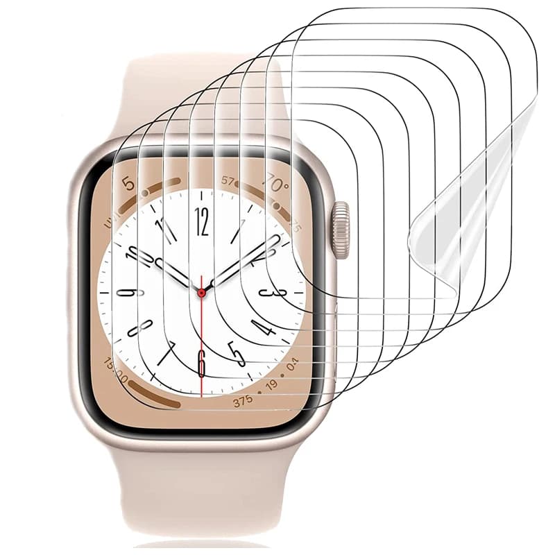 Pellicola proteggi schermo per Apple Watch 9 8 7 6 SE 5 Pellicola idrogel ultra morbida per serie IWatch 45MM 41MM 40MM 38MM 42MM 44MM 49MM