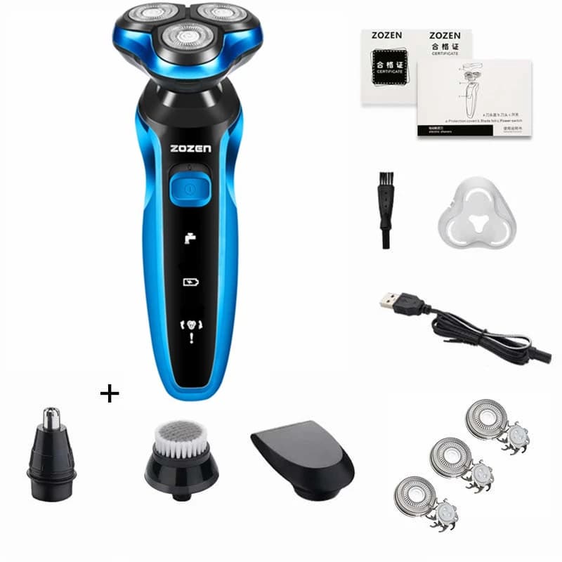 Electric Shaft Razor Rechargeable Shaving Machine Cleaning Shaving Shaft Shaft For Men Bagnate And Dry Waterproof Washable ZN1159