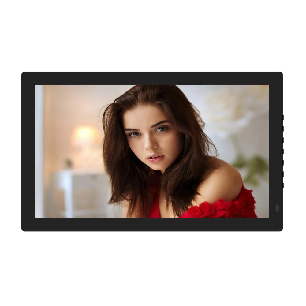 Black Motion Sensor Loop Video Usb Flash Drive 1920x1080 Android Wifi Poe 4k Digital Photo Frame 27 32 Inch