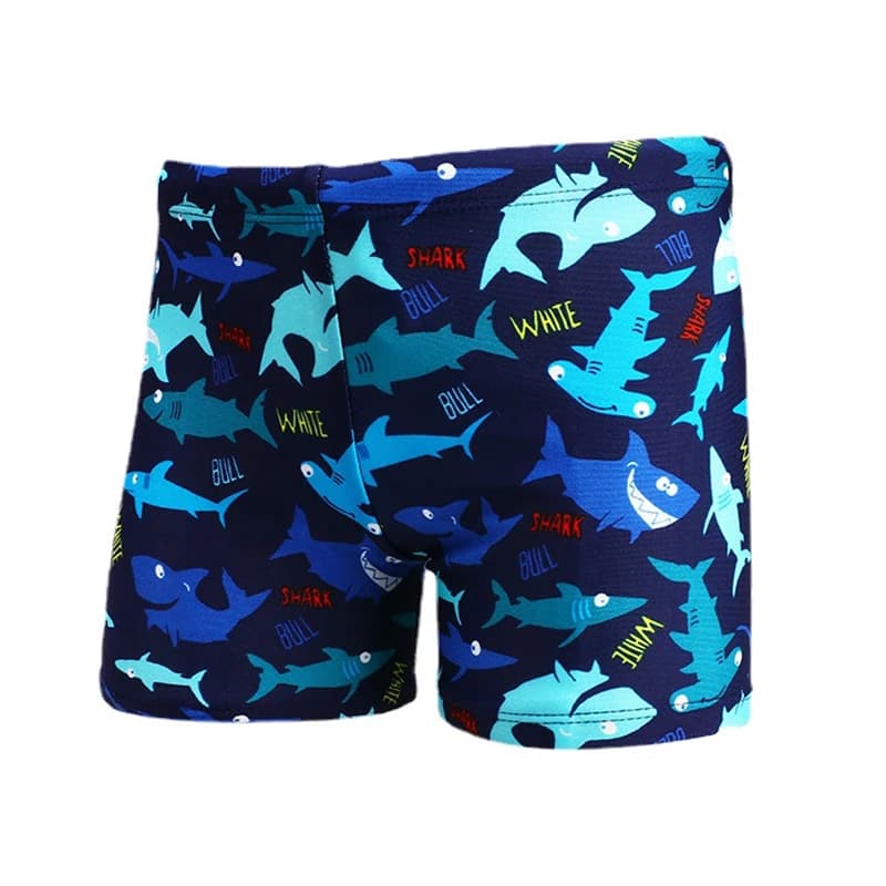 Costume da Bagno per Bambini 2024 Nuovo Estivo con Cartoni Animati di Dinosauri e Squali, Pantaloncini Casual da Spiaggia per Ragazzi