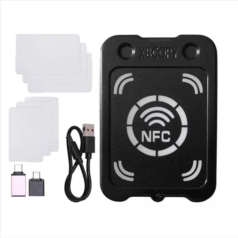 [NUOVO A09R!】 Copiatrice per lettore di schede Smart Chip RFID + 3XUID/CUID Card Lettore di chiavi di crittografia NFC IC 13,56 Mhz RFID Token Clone Duplicato