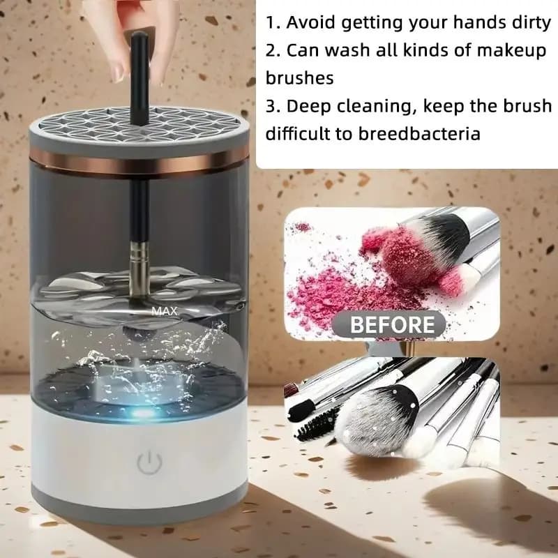 Spazzola Elettrica USB per Lavaggio e Asciugatura - Inodore, Senza Batteria, Strumento di Bellezza Essenziale Plug-and-Play