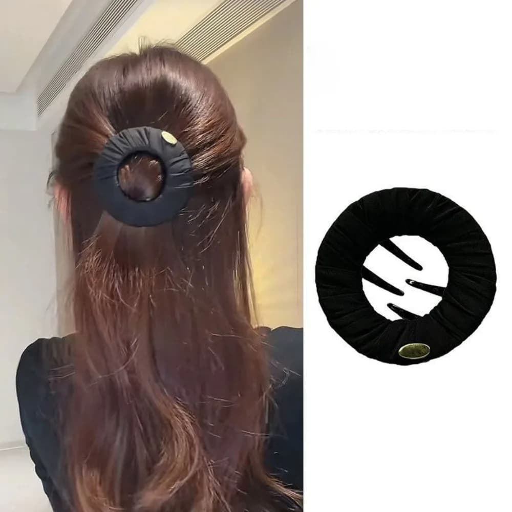 New Round Shape Hair Clip ABS Hair Styling Tool Soft Clips Hair Accessories Hairpins for Lying Down and Driving