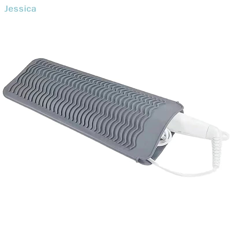 ♥ Manicotto in silicone resistente al calore per ferro arricciacapelli, strumento per lo styling della custodia per arricciatura termica per piastra per capelli