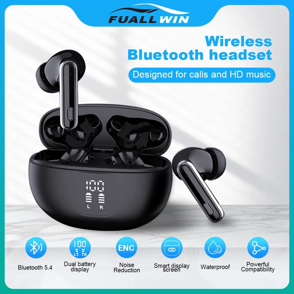 Wireless earphones Bluetooth IPX7 wireless earphones waterproof for phone Tablet Sport and exercises
