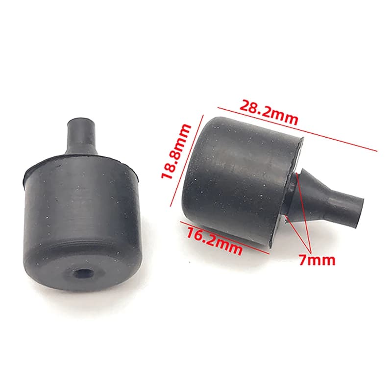 4PCS Auto Porta Buffer Porta In Gomma Anti-collisione Pad In Gomma Auto Porta Buffer Blocco Ammortizzatore In Gomma Per Discovery 3 4