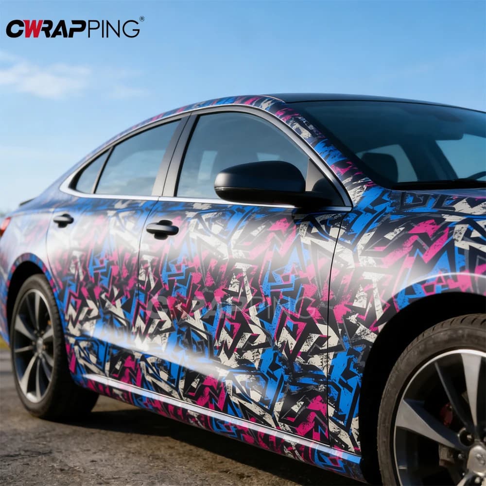 Adesivi Antigraffio per Auto, Pellicola Impermeabile Autoadesiva con Tecnologia Air-release per Wrapping Auto e Caschi Moto