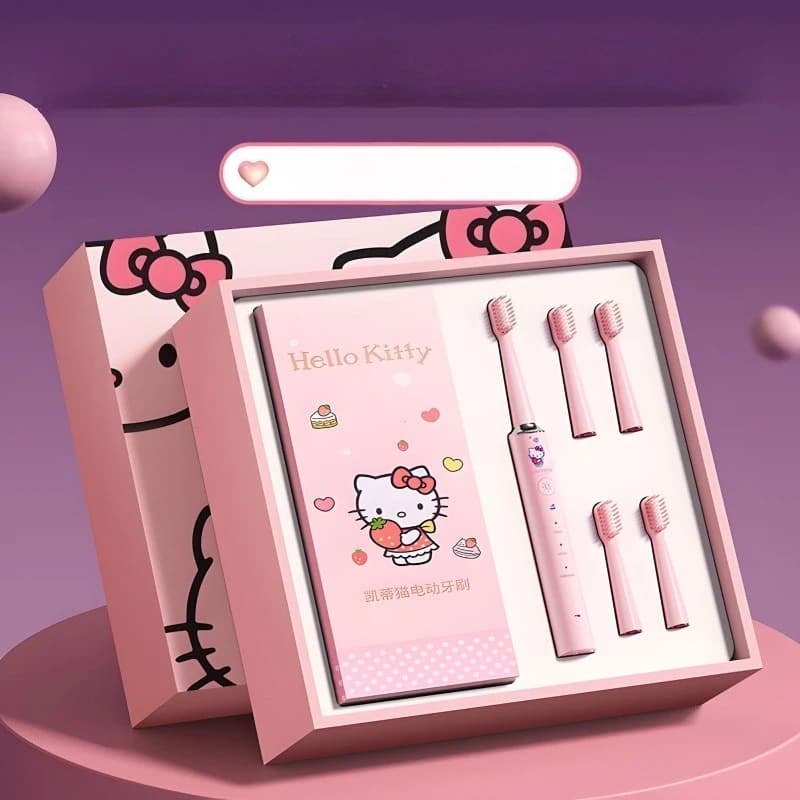 Spazzolino Elettrico Sanrio Hello Kitty, Regalo Cartoon Carino per Bambini, Nuovo Stile alla Moda, Pratico Regalo per le Vacanze 2026