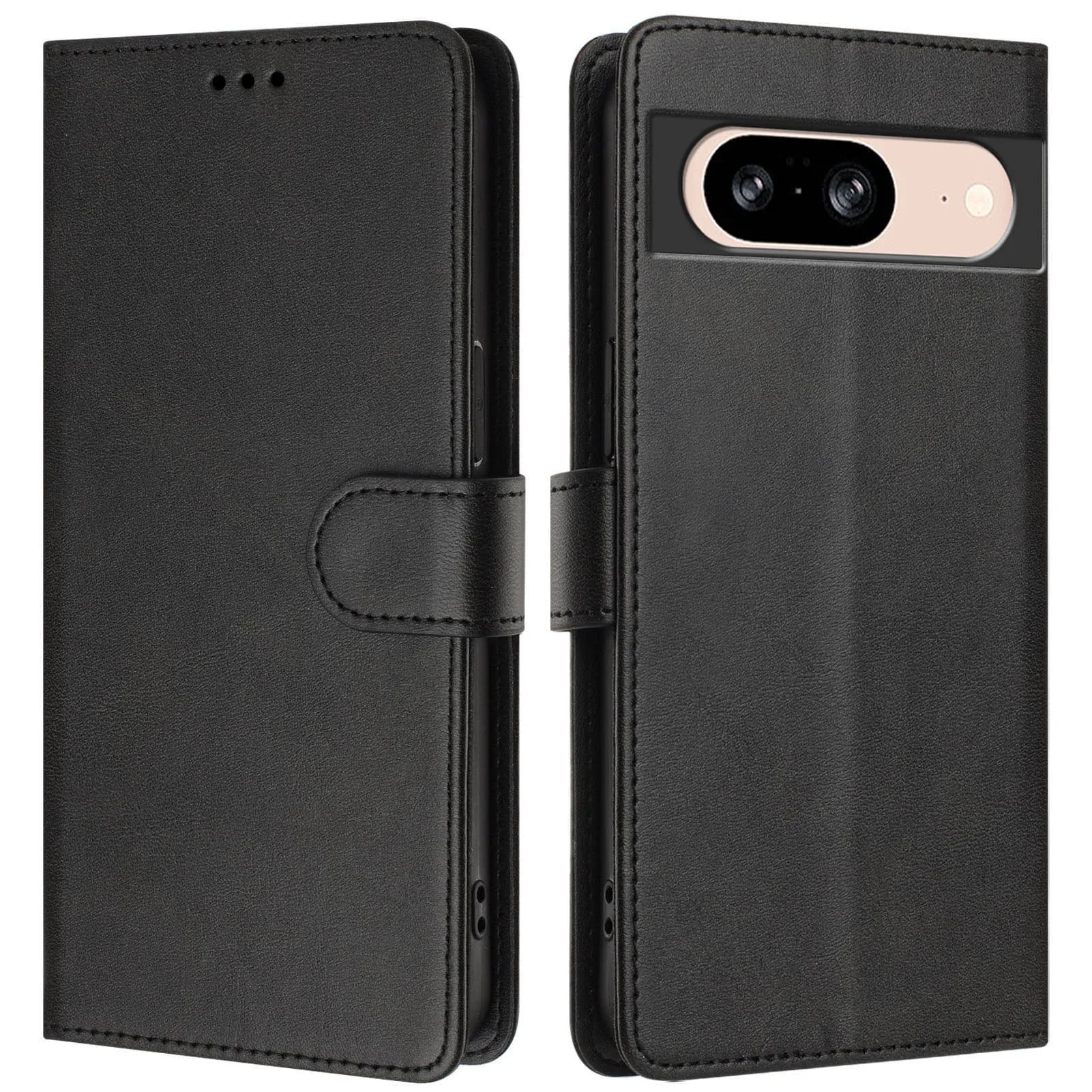 Custodia a Portafoglio in Pelle di Lusso per Google Pixel 10 Pro XL 10 Pro 10 9 Pro XL 9 Pro 9a 9 8 Pro 8a 8, Cover Magnetica a Flip