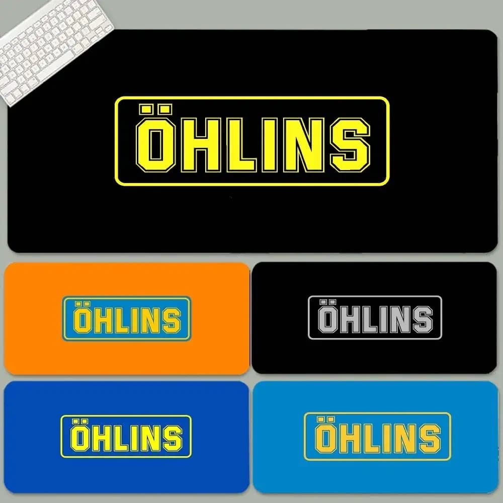 Tappetino per mouse O-Ohlins 90x40 cm, grande e ispessito, tappetino da gioco per tastiera e notebook, per la camera da letto delle ragazze adolescenti