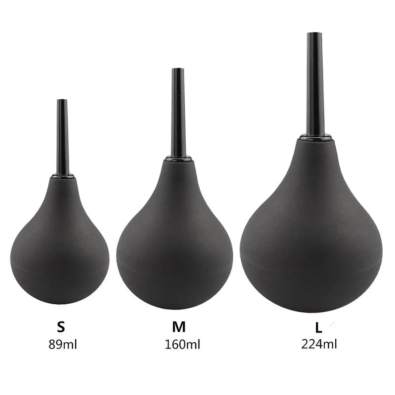 Portable Small Capacity Bidet Cleaner Clistere Siringa Rectangles Flux Douche Clistere Cleaning Colon Bidet Accessories