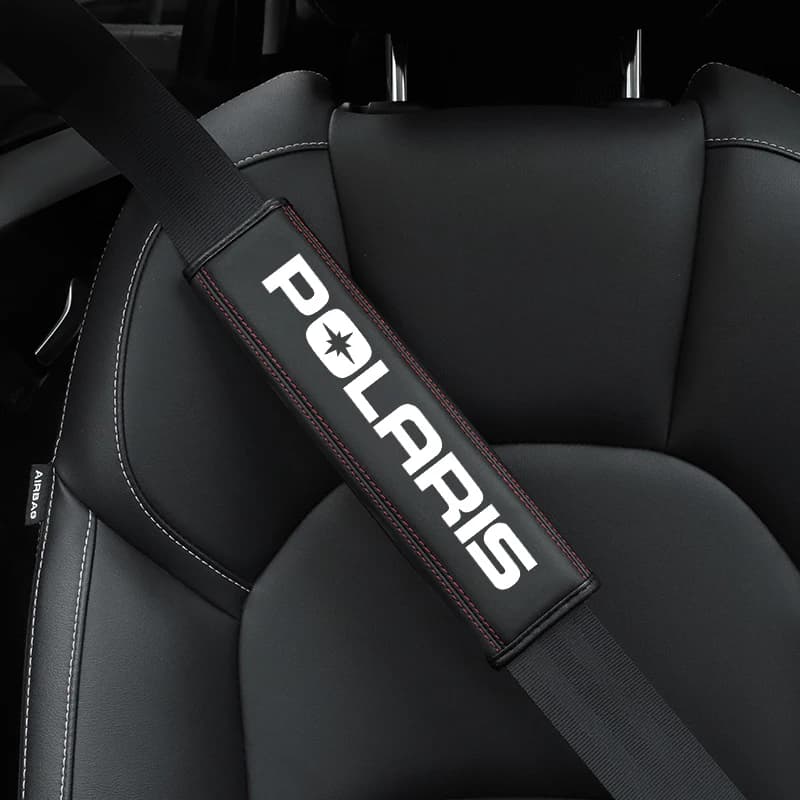 1 pezzo di copertura per cintura di sicurezza per auto, tracolla, accessori auto per POLARIS, accessorio per interni auto