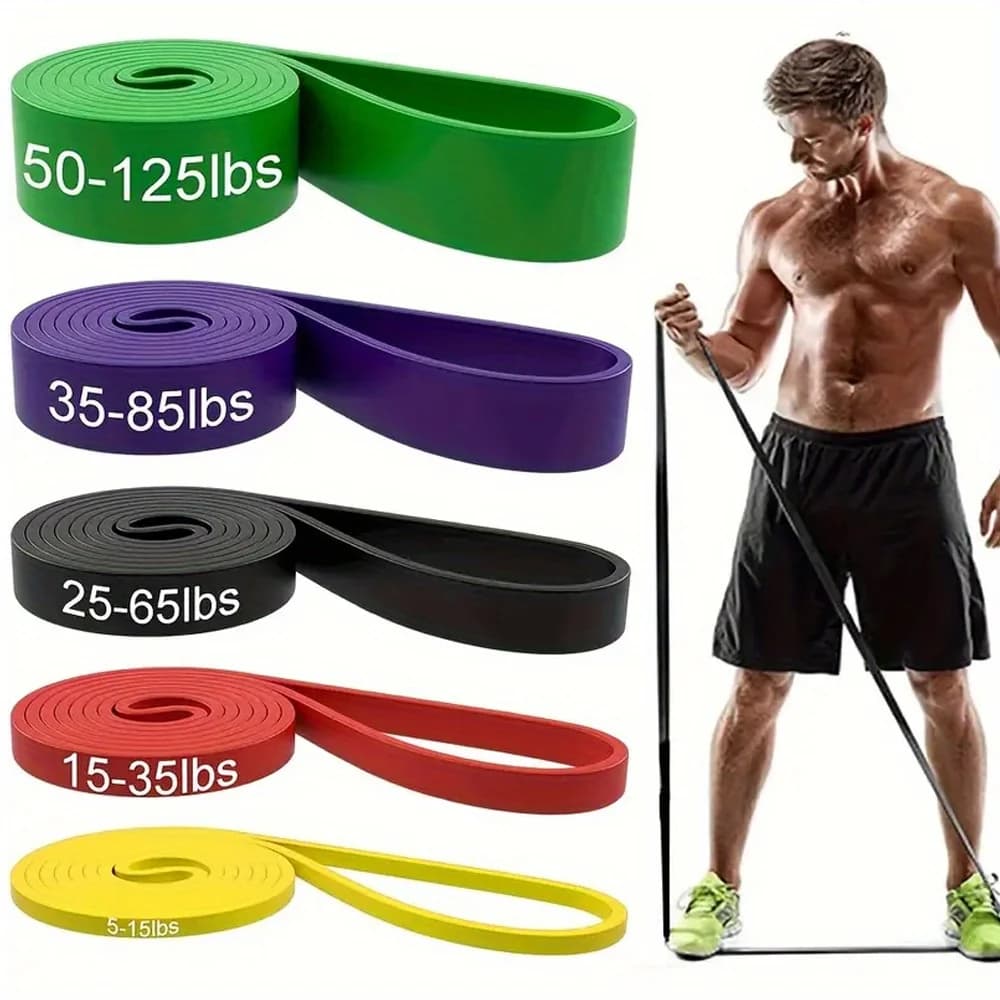 Endurance phases, TPE resistance stages stackable for strength training, fitness, workout, stretching, home gym and more