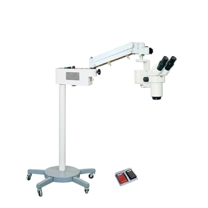 SOM-2000 Cina Microscopio per operazioni oftalmiche con ingrandimento zoom da 4X a 20X per un uomo