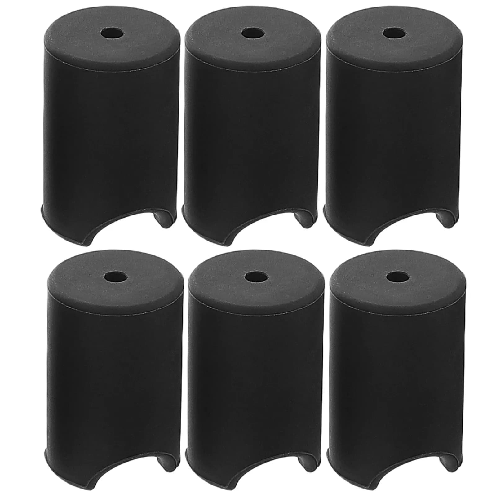 6Pcs Silicone Corner Protectors Soft Round Edge Guards Baby Proofing Drawer Handle Cabinet Door Bumpers Furniture Safety Cushion
