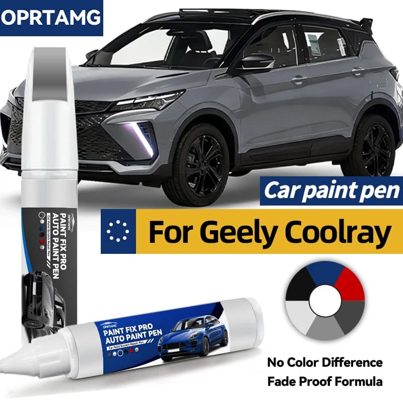 Car paint pen For Geely Coolray 2018-2025 SE SX11 auto paint concealer pencil acrylic paints body repair car accessories